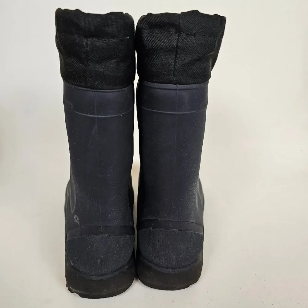 Kamik Footwear Snobuster1 Insulated Snow black Waterproof Rubber Rain Boots Sz 5